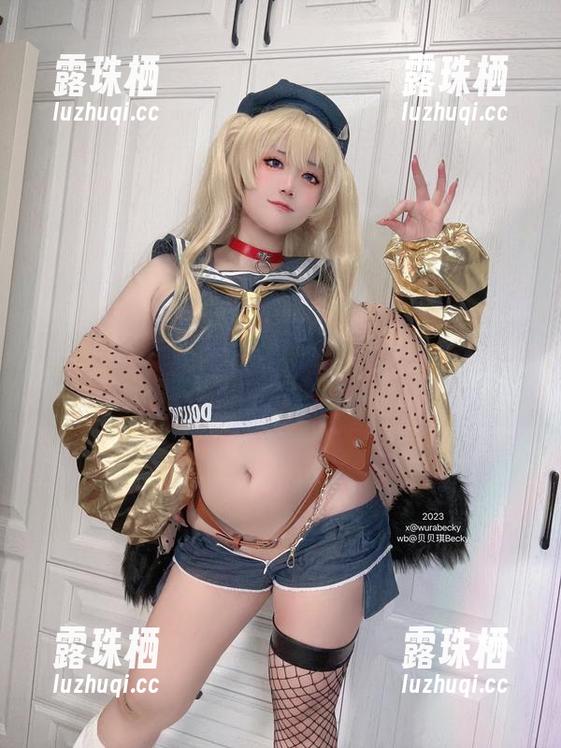 贝贝琪Becky 贝贝琪Becky黑发豹纹,怎么看都不腻的图片!